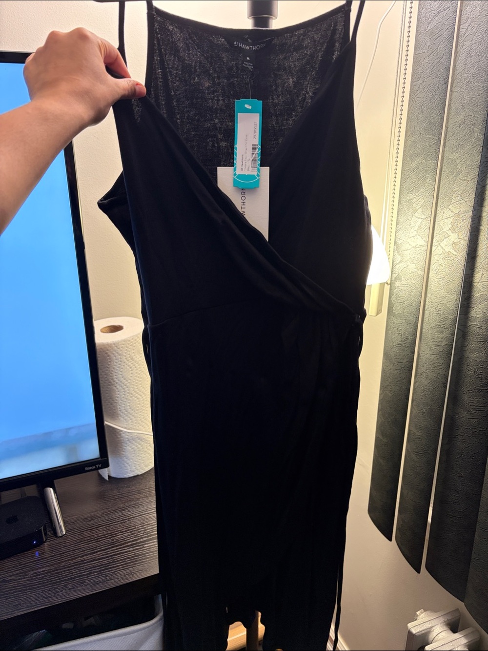 41 Hawthorn Midi Black Dress, NWT: LBD